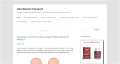 Desktop Screenshot of kankerpayudaraobat.com